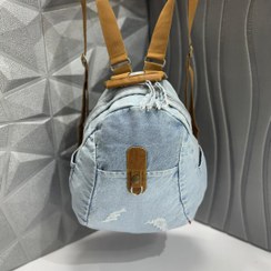 تصویر کوله پشتی لی با جنس جین 