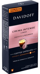 تصویر قهوه اسپرسو فوری دیویدوف 90 گرمی Crema Intense