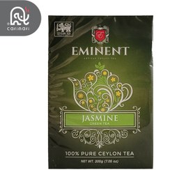 تصویر چای سبز امیننت با طعم گل یاس پاکت 200 گرمی eminent green tea jasmin 200gr