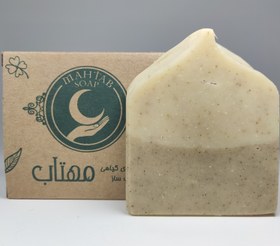 تصویر صابون مو ترکیبی سدر و بابونه مناسب ریزش مو و شوره سر Cedar and chamomile hair soap suitable for hair loss and dandruff