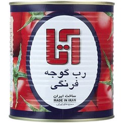 تصویر رب گوجه فرنگی آتا قوطی 800 گرمی 