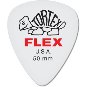 تصویر پیک گیتار DUNLOP TORTEX FLEX STANDARD PICK .50mm 