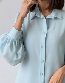 تصویر شومیز آسمان زمان آماده سازی و ارسال این محصول دو هفته کاری می باشد