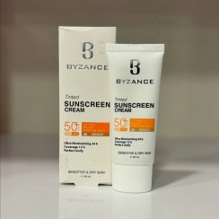 تصویر کرم ضد آفتاب +SPF50 بیزانس مناسب پوست خشک و حساس 40 میلی لیتر 