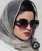 تصویر عینک آفتابی زنانه فریم لس دیور Dior کد D24930 