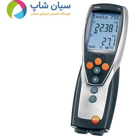 تصویر ترمومتر چندکاناله تستو مدل TESTO 735-2 