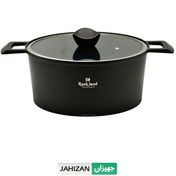 تصویر قابلمه تک گرانیت راکلند سایز 28 rockland single granite pot size 28