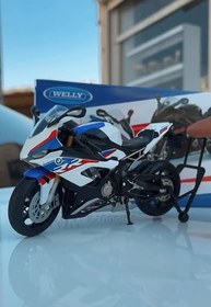 تصویر ماکت موتور BMW S1000RR فلزی 1:12 