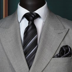 تصویر کراوات لوکس کج راه vkl17 