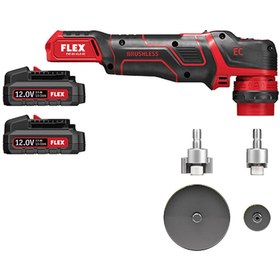 تصویر کیت کامل دستگاه پوليش آیبرید فلکس مدل Flex Cordless Polisher PXE 80 10.8-EC/2.5 Set 