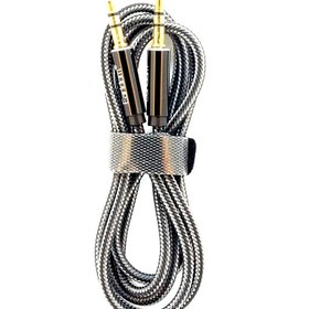 تصویر کابل AUX کنفی رنگی 