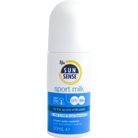 تصویر فلوئید سان سنس اسپرت میلک ایگو ⁺SPF50 حجم ۵۰ میلی لیتر 