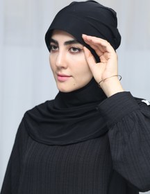 تصویر کلاه حجاب نقاب دار 