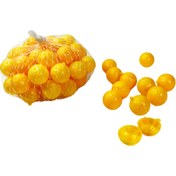 تصویر توپ قرعه کشی زرد ۵۰ عددی شانسیکو 