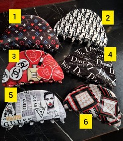 تصویر کلیپس مو چاپی بزرگ وارداتی - شماره ۱۲ 