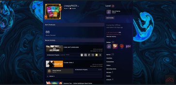 تصویر اکانت بازی کامپیوتر ۱۵ ساله استیم با ۲۲ بازی کانتر استرایک ۲ 