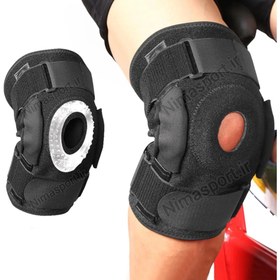 تصویر زانوبند ورزشی مایلیکا مدل آتل فلزی Knee support mailika