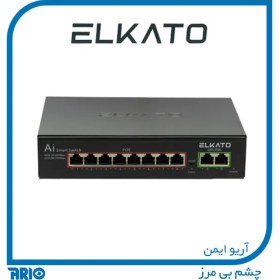 تصویر سوئیچ الکاتو ۸ پورت EL-1SB0820BP-120W 