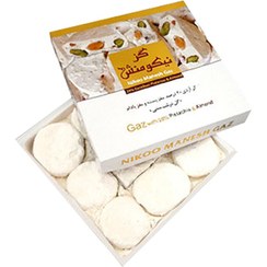 تصویر گز نیکومنش آردی ۲۰ درصد مخلوط ۳۰۰ گرمی گل درشت 