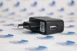 تصویر آداپتور و شارژر USB دیواری 5 ولت 1 آمپر 