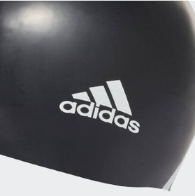 تصویر کلاه شنا مشکی دخترانه و پسرانه بچگانه استخوانی ان 3Strcpy 1Pc حذف می شود آدیداس adidas 