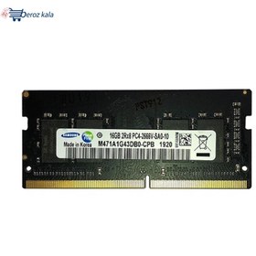 تصویر رم لپ تاپ DDR4 تک کاناله 2666 مگاهرتز سامسونگ Samsung مدل PC4-21300 ظرفیت 16 گیگابایت Laptop Memory - DDR4 - 2666MHZ - Samsung - CL19 - PC4-21300 - 16GB