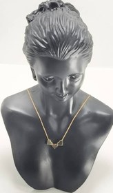 تصویر گردنبند طلا 3 قلب Gold necklace