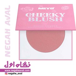 تصویر رژگونه CHEEKY BLUSH میو شماره 02 