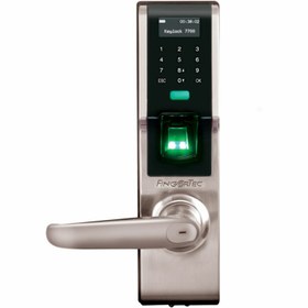 تصویر دستگیره هوشمند چپگرد فینگرتک Keylock7700 FINGeRTEC Keylock7700 Left Handed Attendance Device