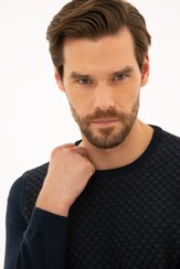 تصویر بافت مردانه آستین بلند راسته | پیر کاردین Pierre Cardin G021SZ0TK.000.1114078 