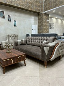 تصویر مبل راحتی چستر مدل ورساچه Ali Sofa