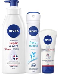 تصویر کرم بدن زنانه – مردانه نیووا NIVEA اورجینال SET.NVE.650 