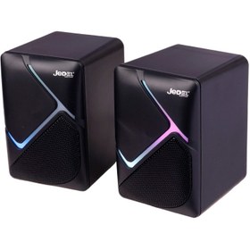 تصویر اسپیکر کامپیوتر گیمینگ جدل مدل S-526 RGB JEDEL S-526 Tabletop Gaming Speakers