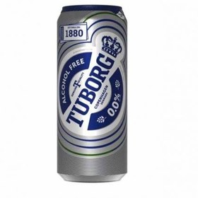 تصویر نوشیدنی آبجو بدون الکل توبورگ کلاسیک اروپایی 500 میل tuborg ا tuborg tuborg