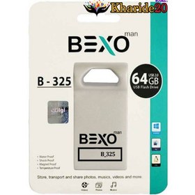 تصویر فلش مموری بکسو مدل B-325 ظرفیت 64 گیگابایت Bexo B-325 Flash Memory 64GB