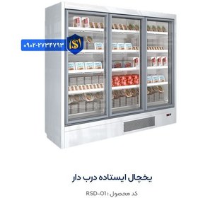 تصویر یخچال ایستاده درب دار 