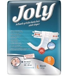 تصویر پوشک بزرگسال جولی سایز بزرگ بسته ۱۰ عددی 