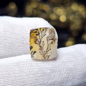 تصویر نگین سنگ طبیعی کوارتز شجر تک درخت معدنی خاص کد S3722 