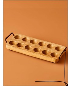 تصویر جای تخم مرغی 12 عددی دسته دار 