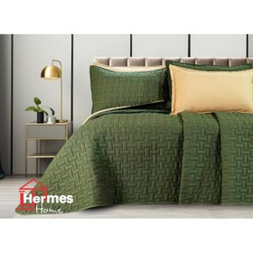 تصویر روتختی پنبه دوزی یکنفره هرمس هوم HERMES HOME مدل: 001 HERMES 