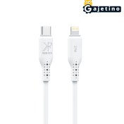 تصویر کابل شارژ تایپ سی به لایتنینگ کی اف سنیور مدل KF Senior S19 Type-C to Lightning Cable 