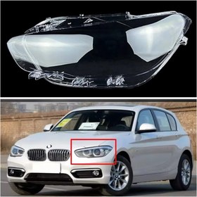 تصویر طلق چراغ جلو بی ام و bmw f20 120i مدل ۲۰۱۷ تا ۲۰۱۸ اصلی 