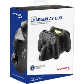 تصویر پایه شارژر دوال شاک PS4 مدل HYPERX DUO 