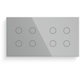 تصویر کلید هوشمند هشت پل لمسی 