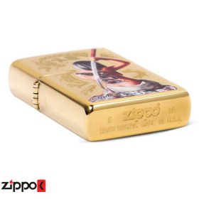 تصویر فندک اورجینال بنزینی زیپو مدل Zippo MAZZI 29668 Zippo MAZZI 29668