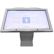 تصویر کیوسک هوشمند کتابی 55 اینچ smart kiosk ebook 55 inch