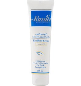 تصویر کرم نرم کننده ثمین حاوی اوسرین و اوره 5 درصد مناسب پوست خشک و آسیب دیده Samin cream Moisturizing With Emollient and Urea 5% For Dry & Damaged Skin 100ml