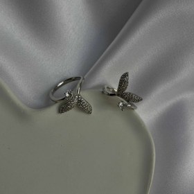 تصویر انگشتر سیلور دم وال 