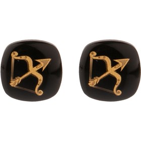 تصویر دکمه سردست کربن آذر 