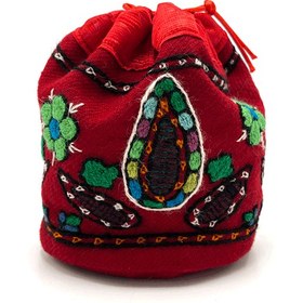 تصویر مفشو پته دوزی رنگ لاکی طرح سرو کدMF06 